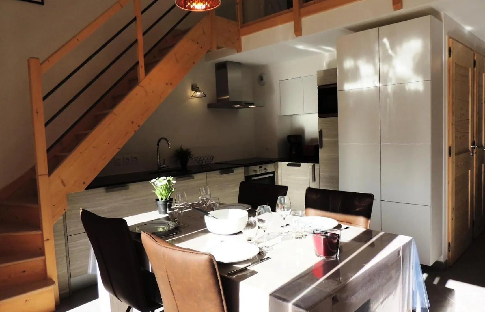 Les Chalets Carline - Appartement T3, Vue Dominante Sur Les Pistes Mae-2561 Les Gets Apartment